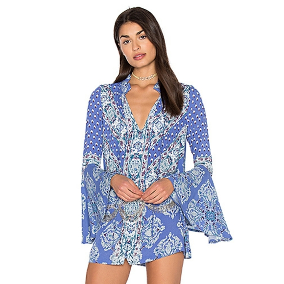 Free People Tops - Free People Magic Mystery Tunic in Sky
